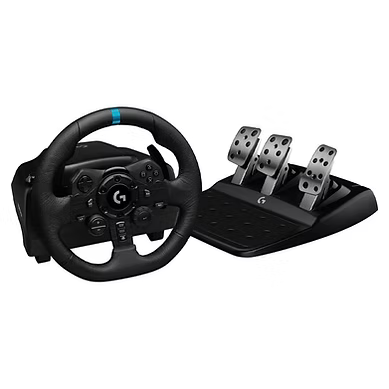 Logitech G923 Racing Wheel and Pedals, TRUEFORCE up to 1000 Hz Force Feedback_0