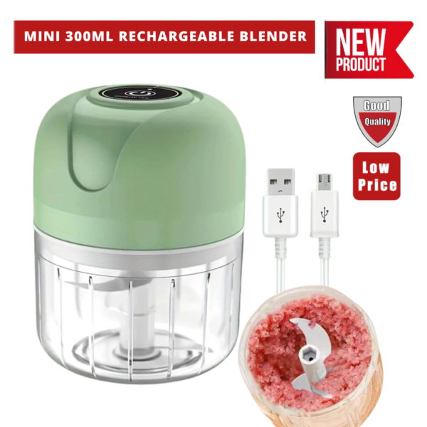 Mini 300ML Rechargeable Blender_0