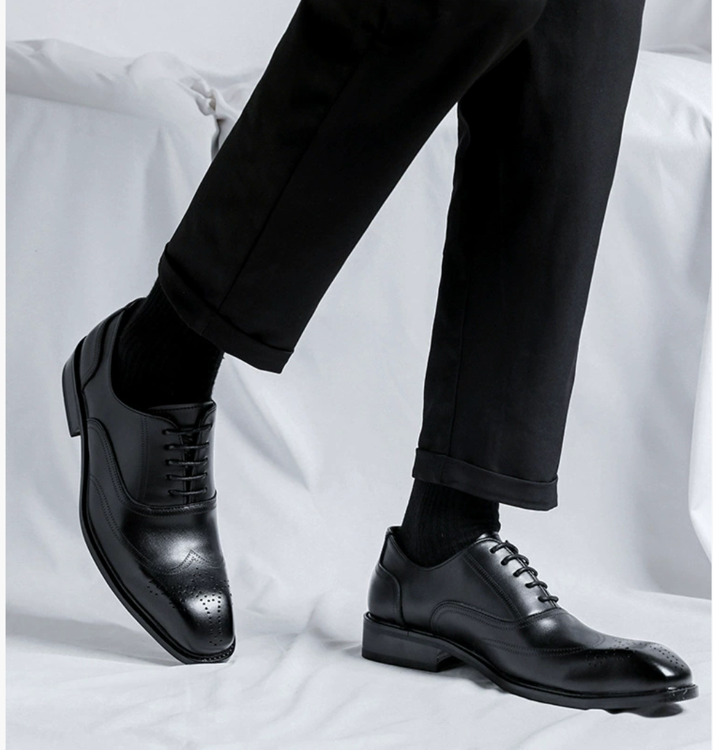 British style derby shoes_7