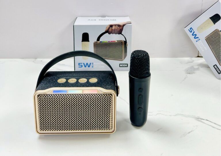 M50K Karaoke Speaker 2 Mic _2