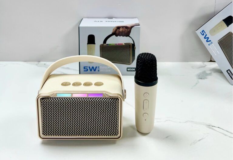 M50K Karaoke Speaker 2 Mic _3