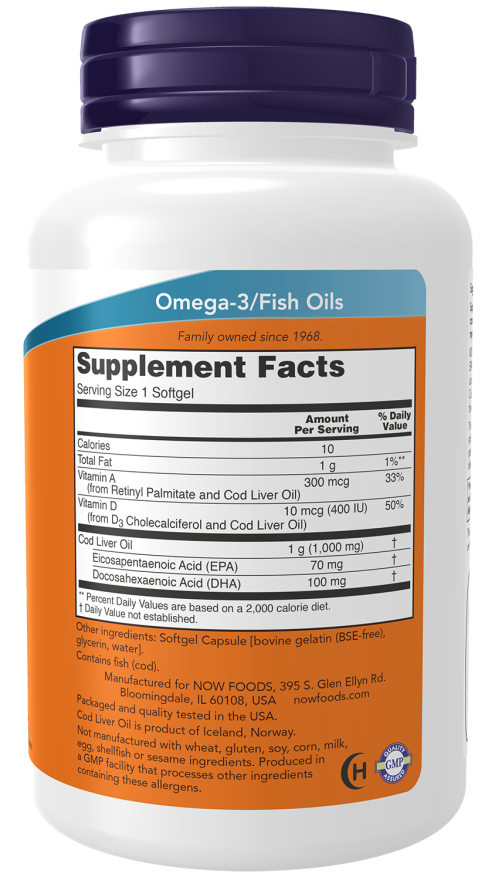 Cod Liver Oil Extra Strength 1,000 mg_1