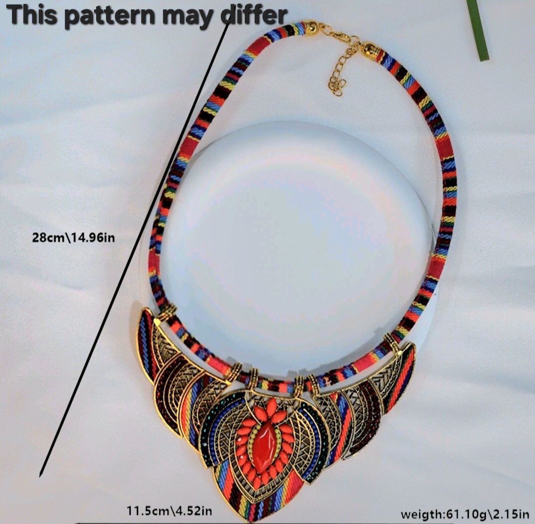 Bohemian Necklace Multi Color _1