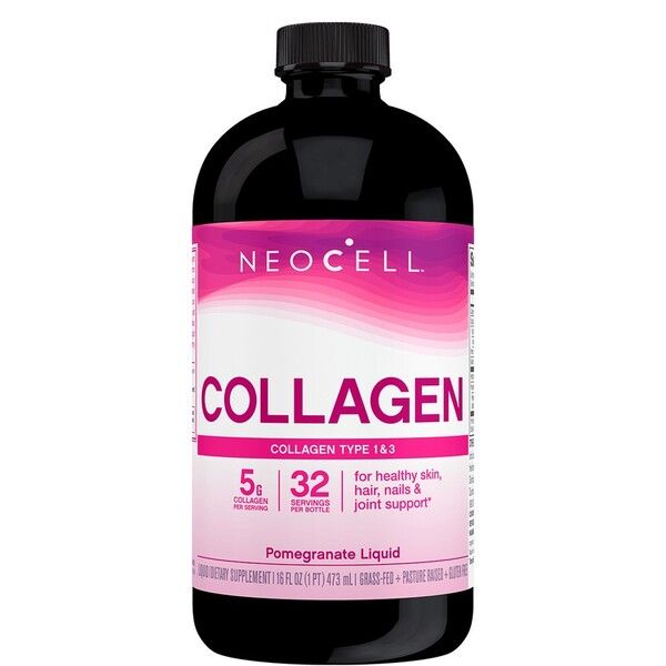 Collagen Type 1 & 3 Liquid - Pomegranate Flavour_0