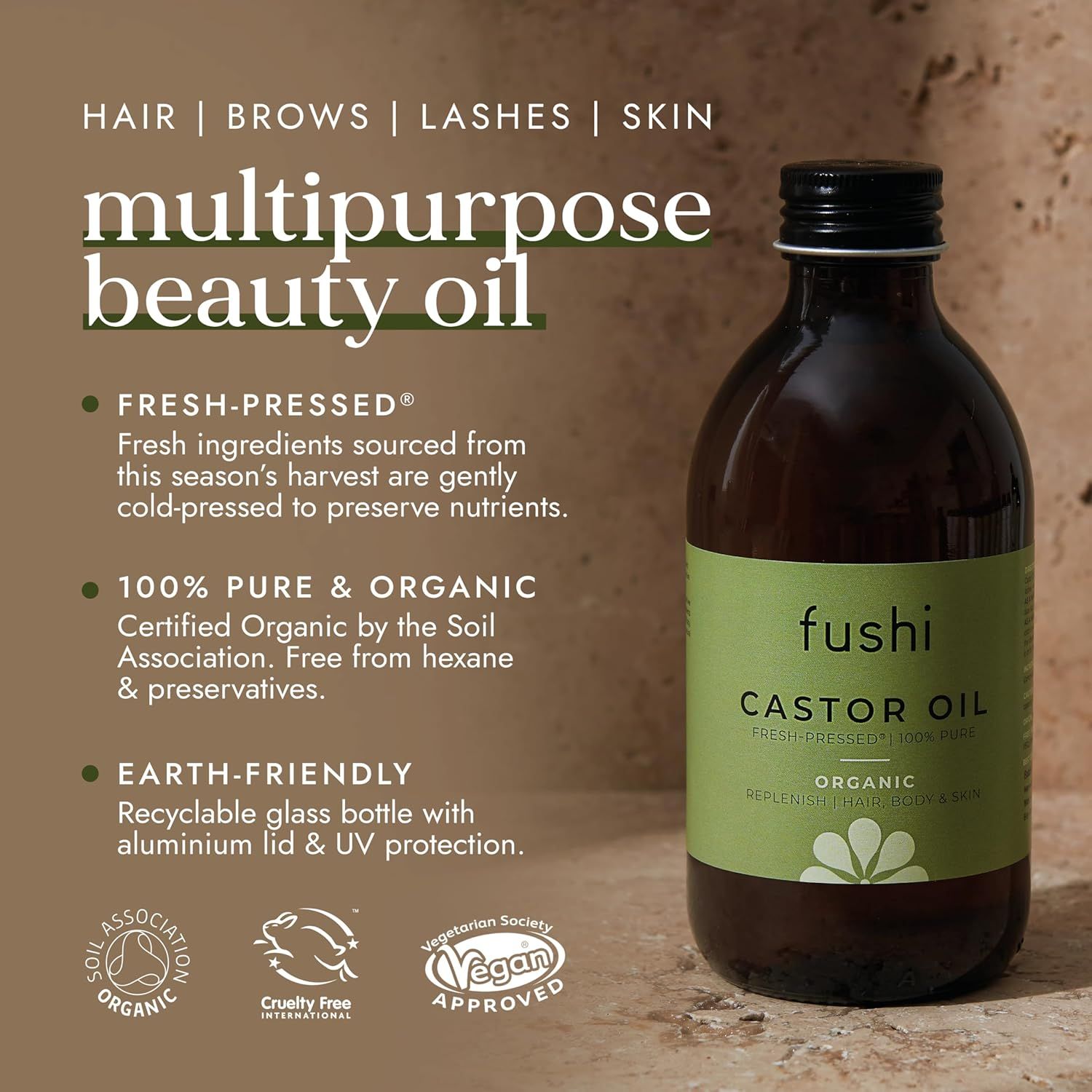 Organic Castor Oil 250ml_3