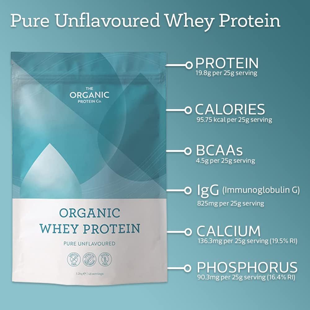 Pure Organic Whey Protein 1.2 Kg_2