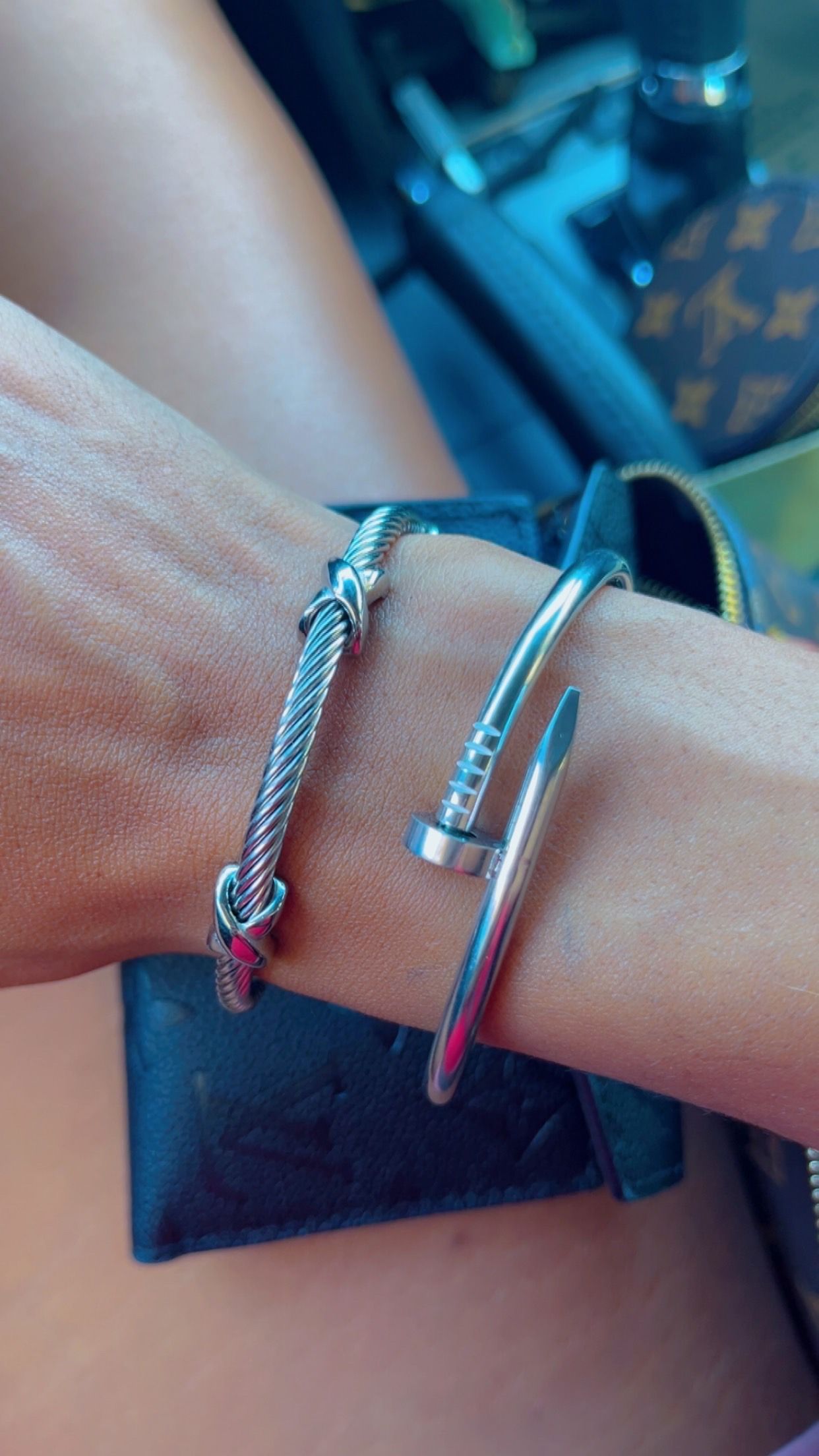 Nail Bracelet Silver_4