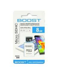 BOOST CARTE MEMOIRE MICRO SD 8GB_0