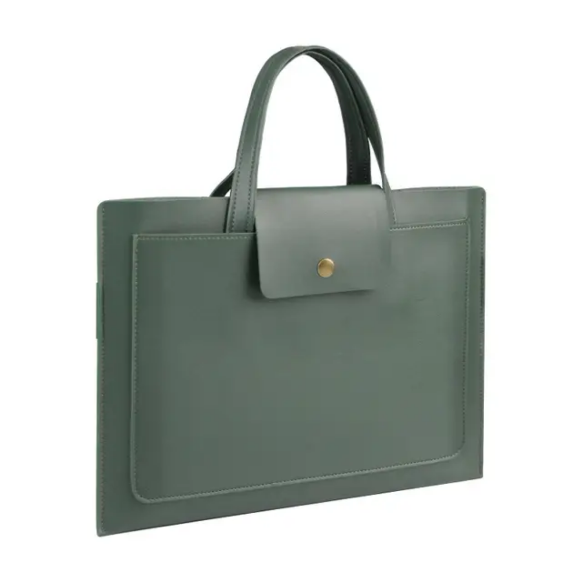 Luxury Leather Briefcase 14"_6