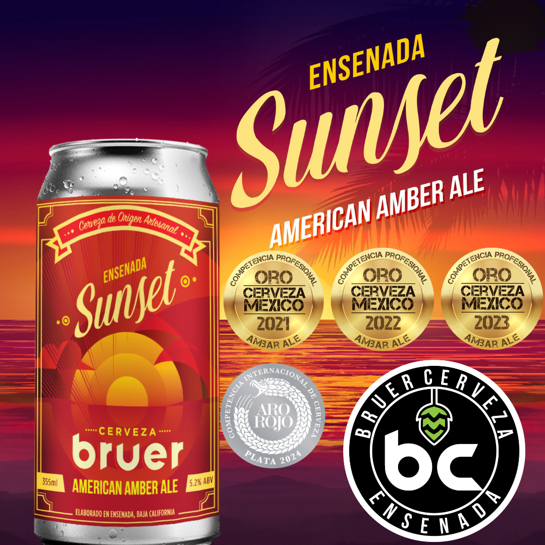 Ensenada Sunset Ambar Ale Barril_0