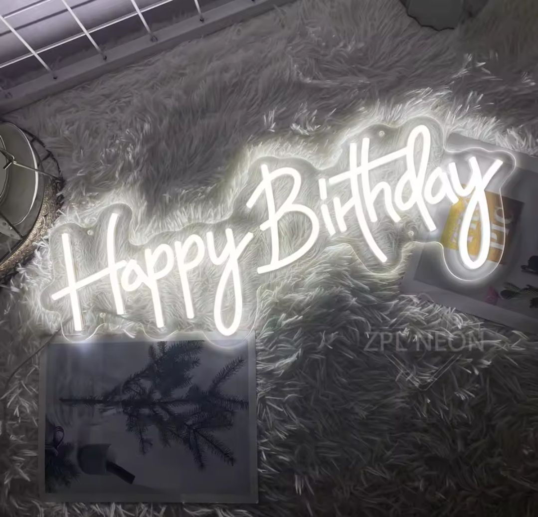 Happy Birthday Neon Sign_0