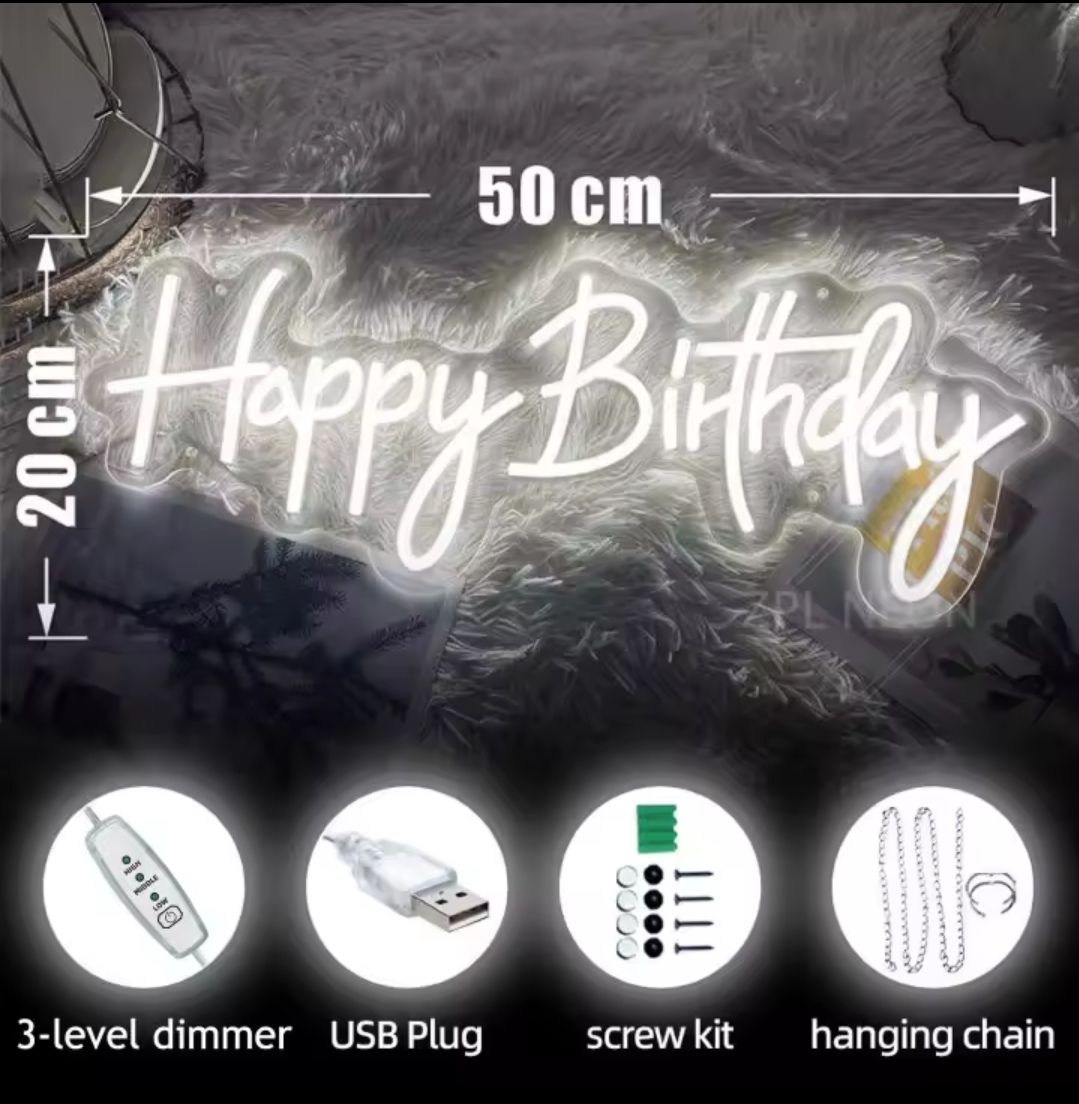 Happy Birthday Neon Sign_1