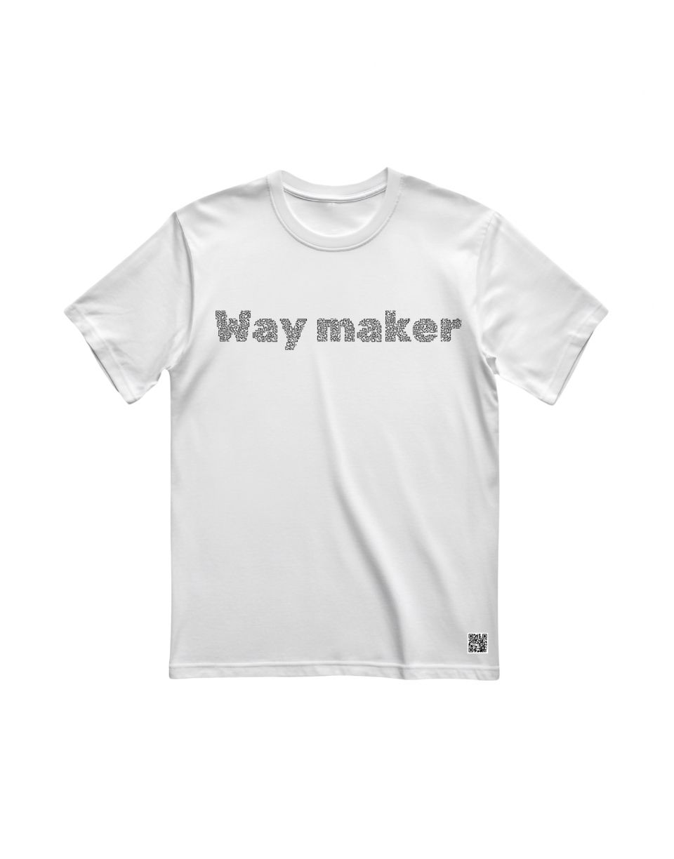 WAY MAKER (Path design) T-Shirt - 180 GSM_0