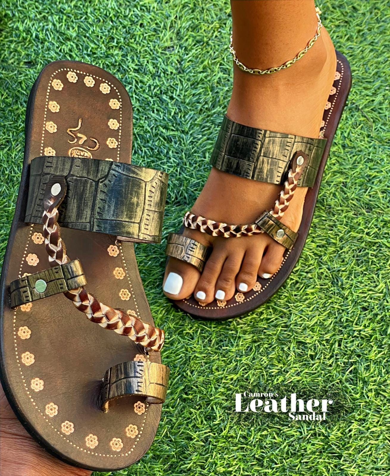 Embossed Alligator Leather_0