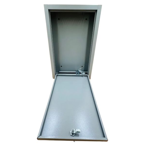 COFFRET INFORMATIQUE 2U VENTILO + MULTIPRISE 530* 400*100 BLANC_1