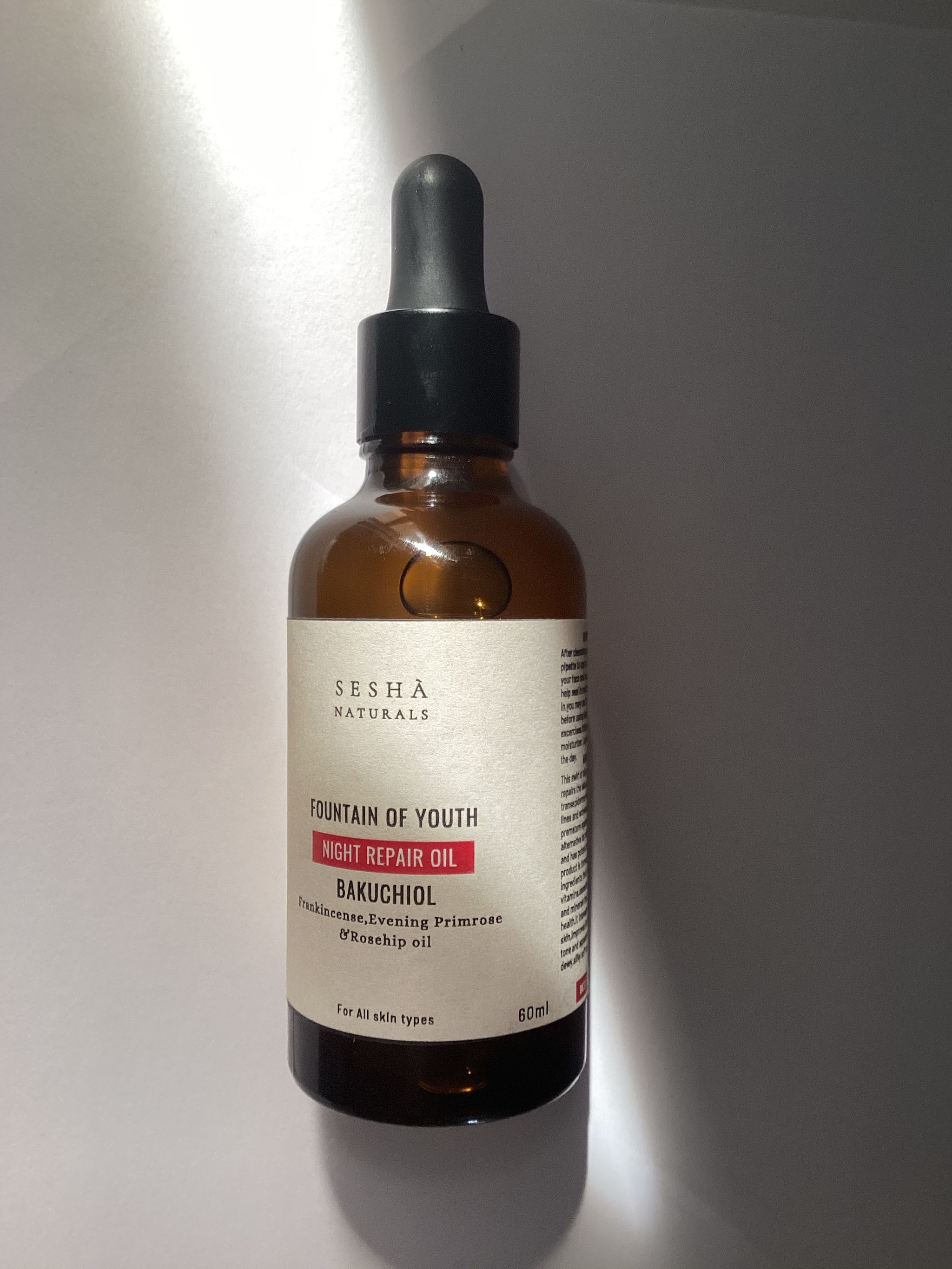 Fountain of youth (nightime repair oil) with Bakuchiol _0