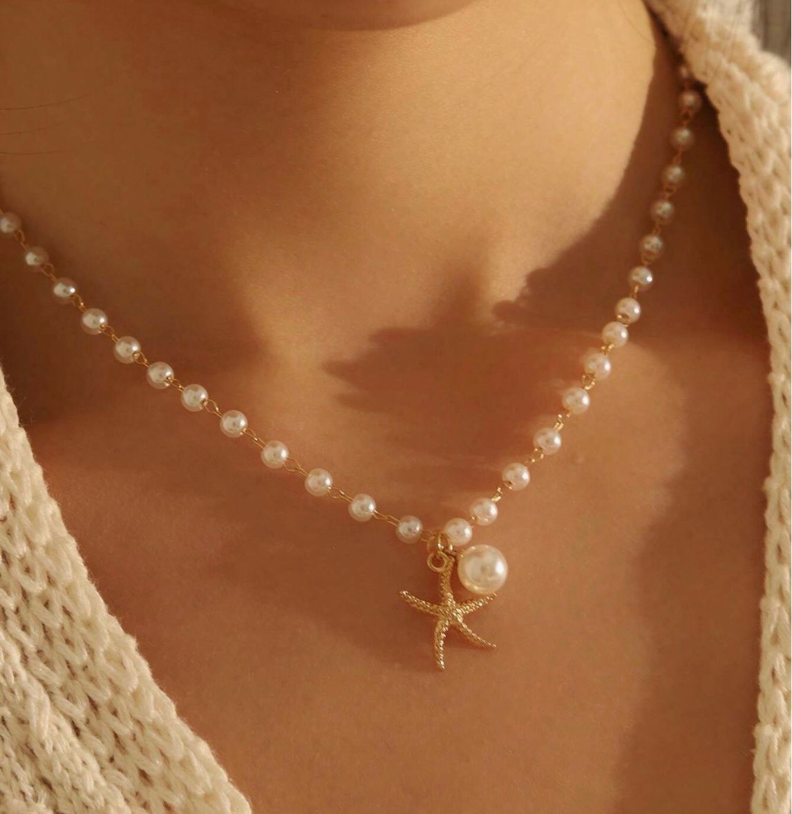 Ocean Pearl Necklace _0