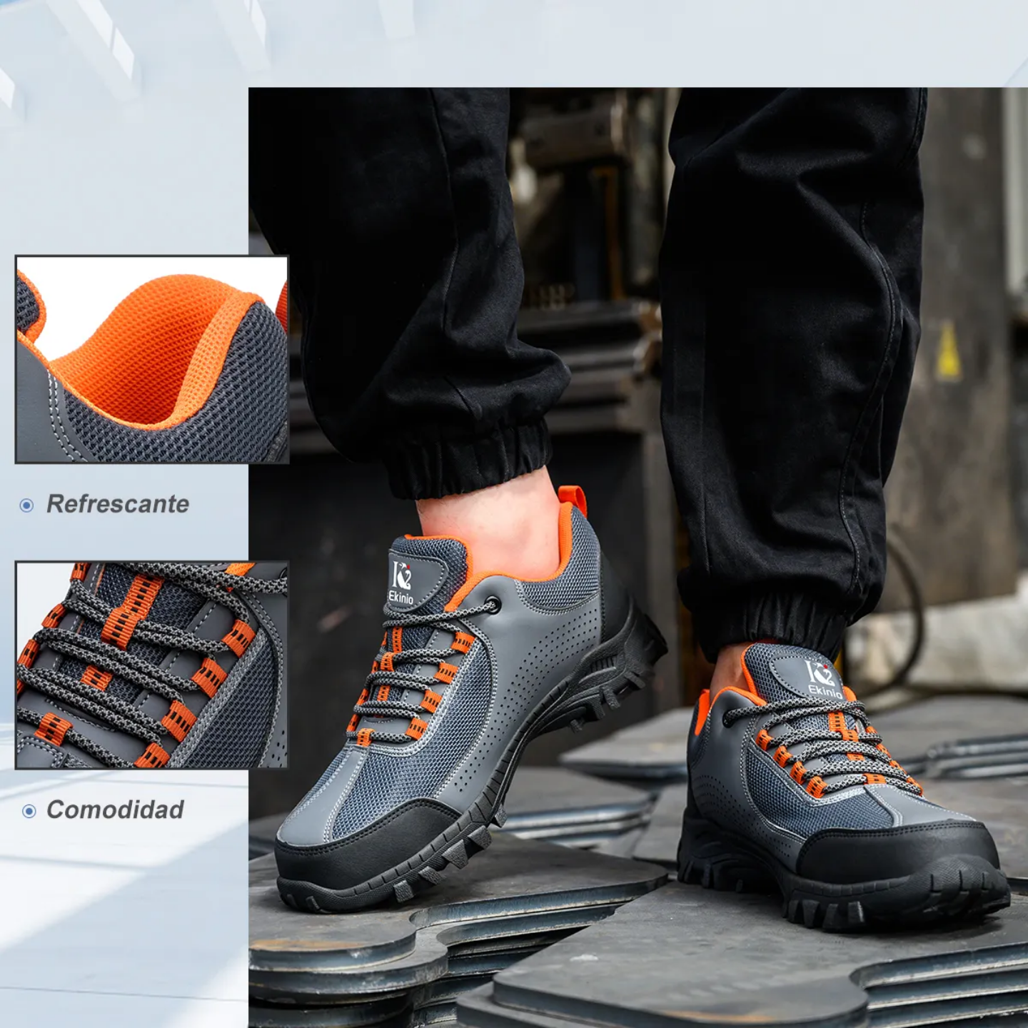 Rutherford Sneaker Safety Shoes with Steel Toe Cap _7