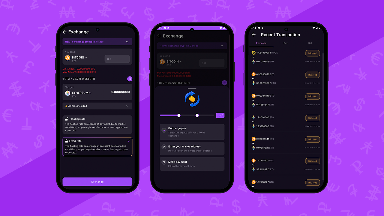 CURRENCY EXCHANGE SCRIPT WITH FLUTTER APP_1