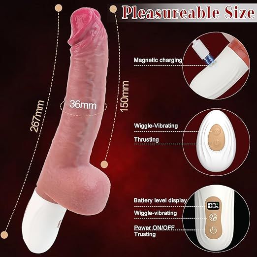Thrusting Dildo Vibrator _4
