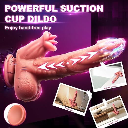 Thrusting Vibrating Dildo_3