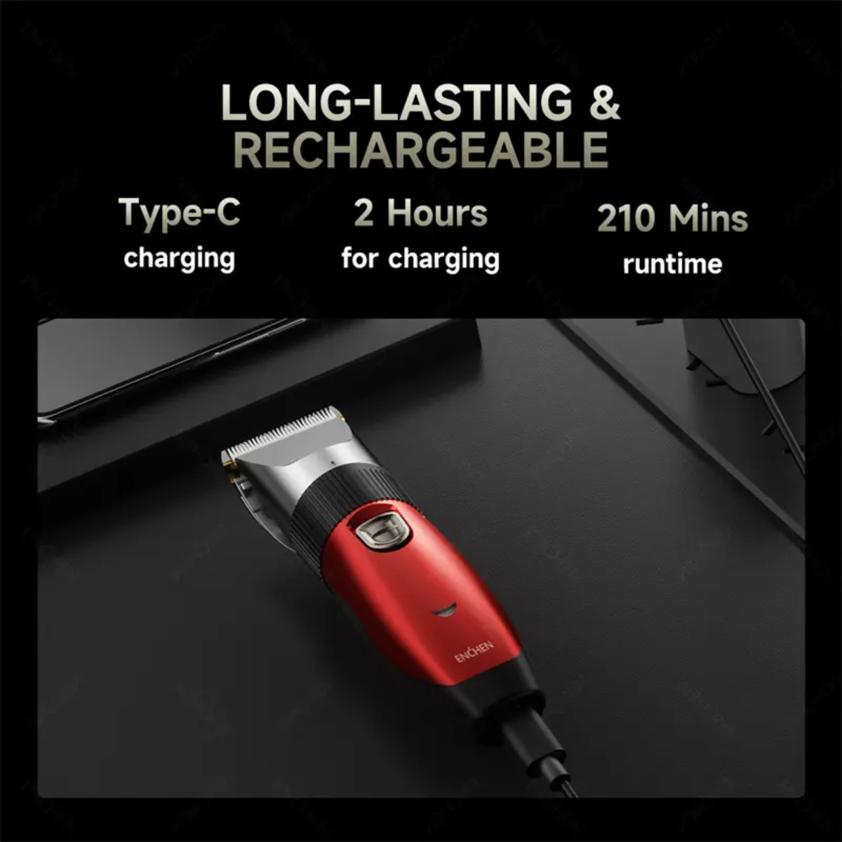 Enchen Sharp R Hair Clipper_4