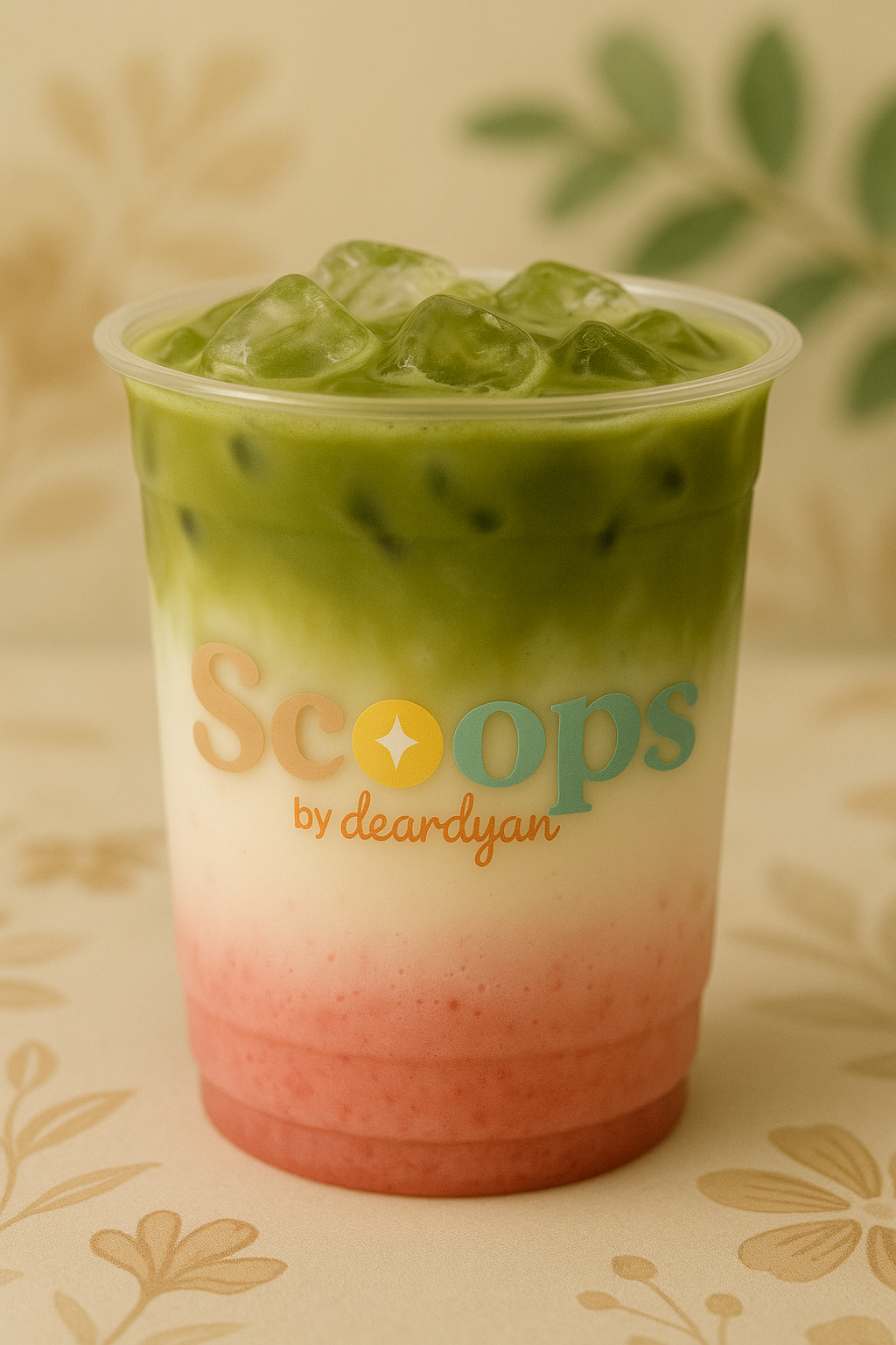 Strawberry Matcha Latte _0