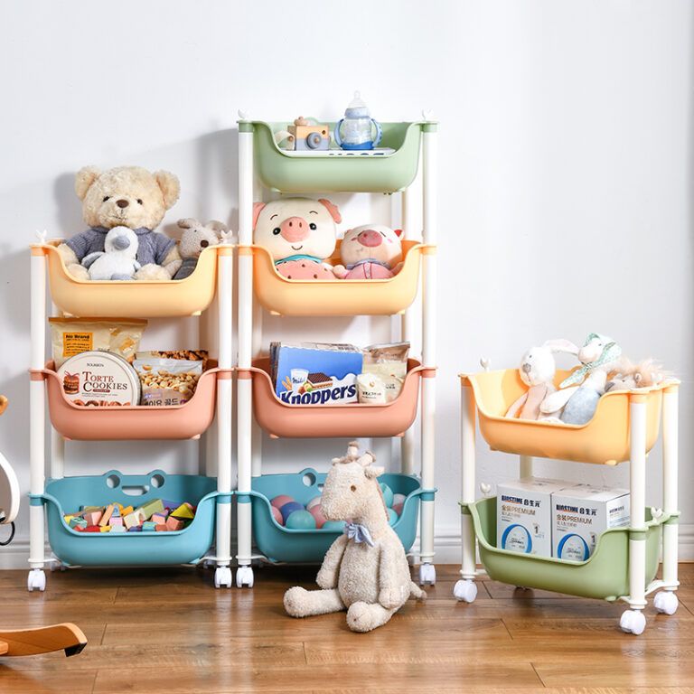 KID TOY STORAGE RACK - 4 LAYER_3