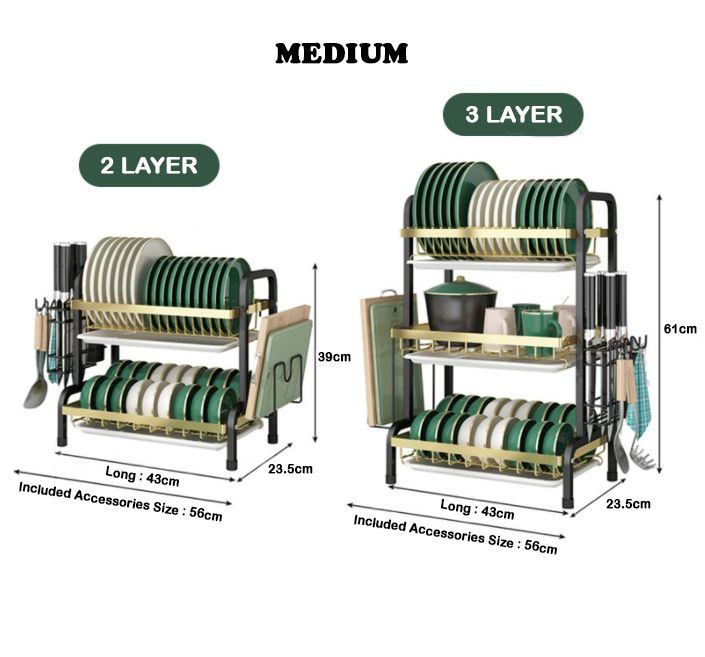 Kitchen Rack Dish Drainer_1