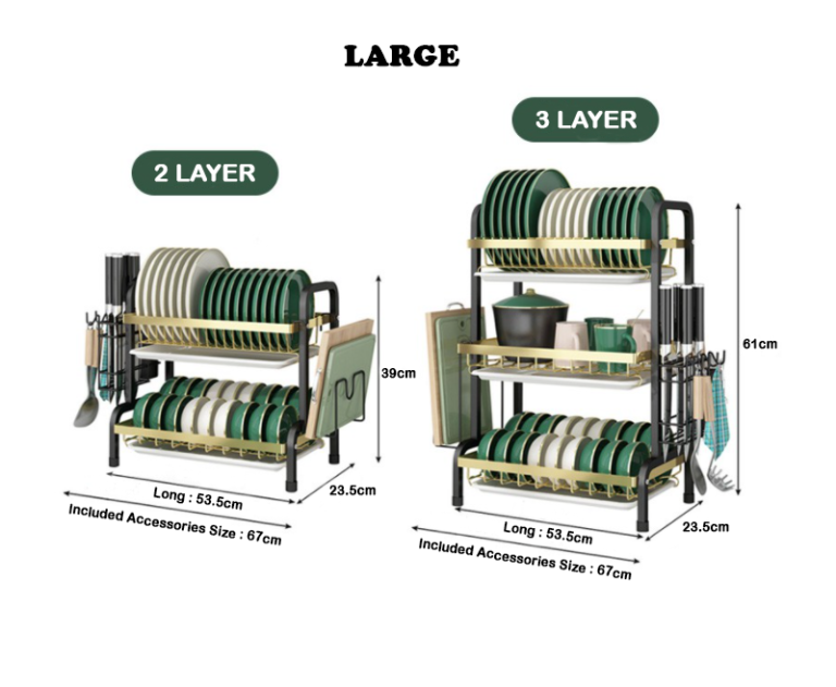 Kitchen Rack Dish Drainer_2