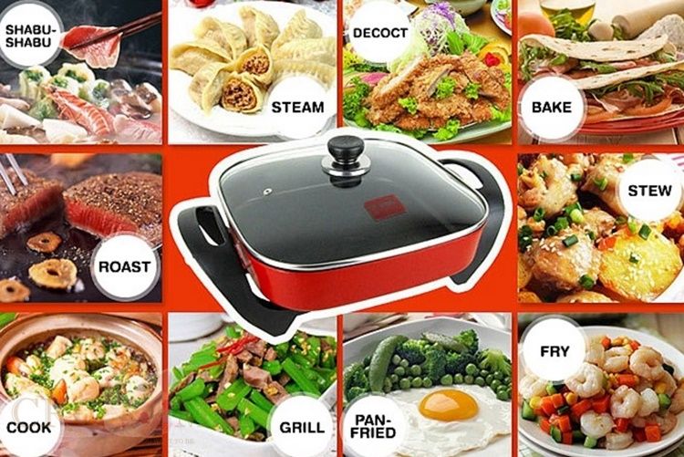 Multi Cooker Electric Skillet_2
