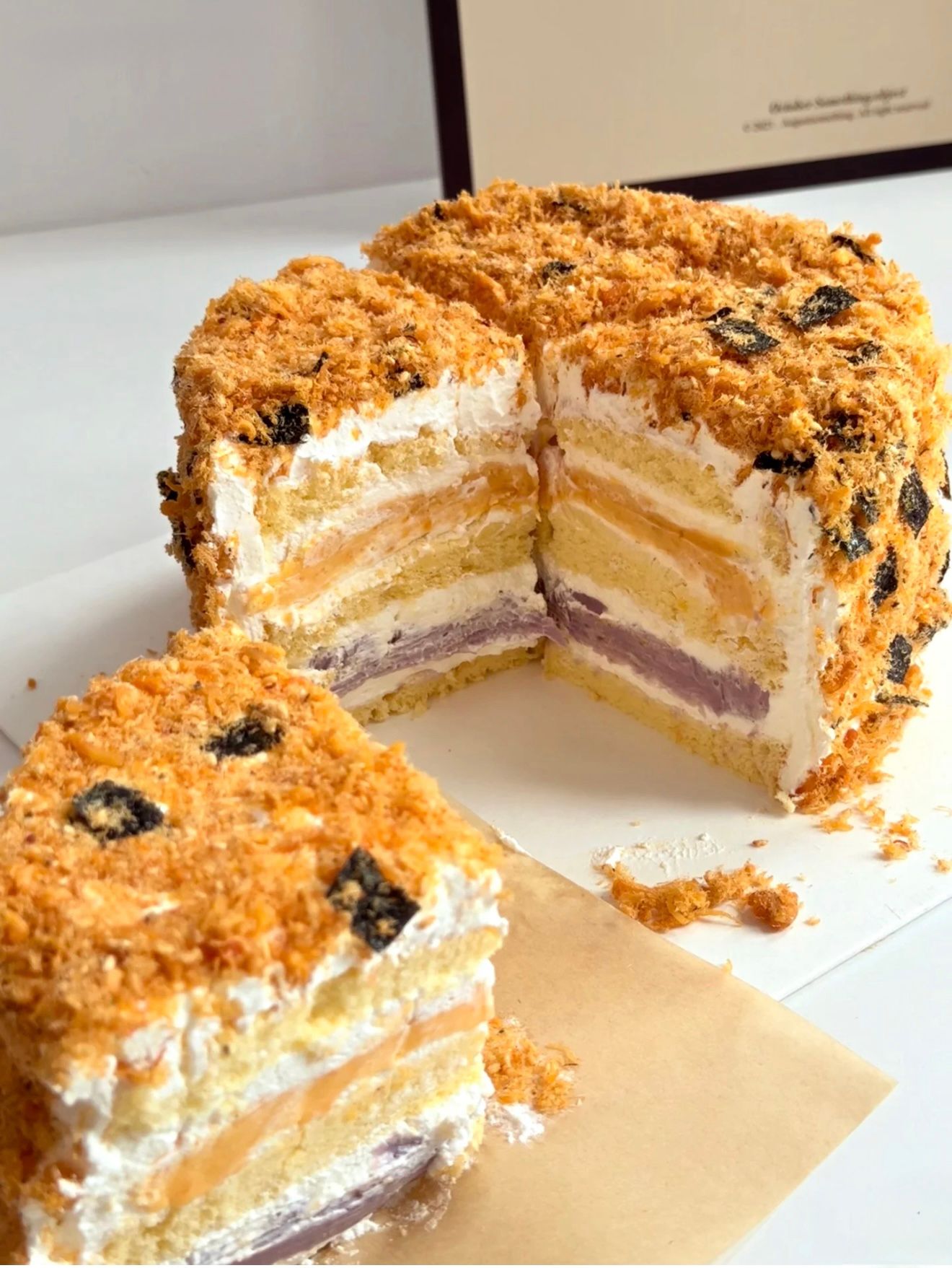 6"Salted Egg Cake with Yam Filing_0