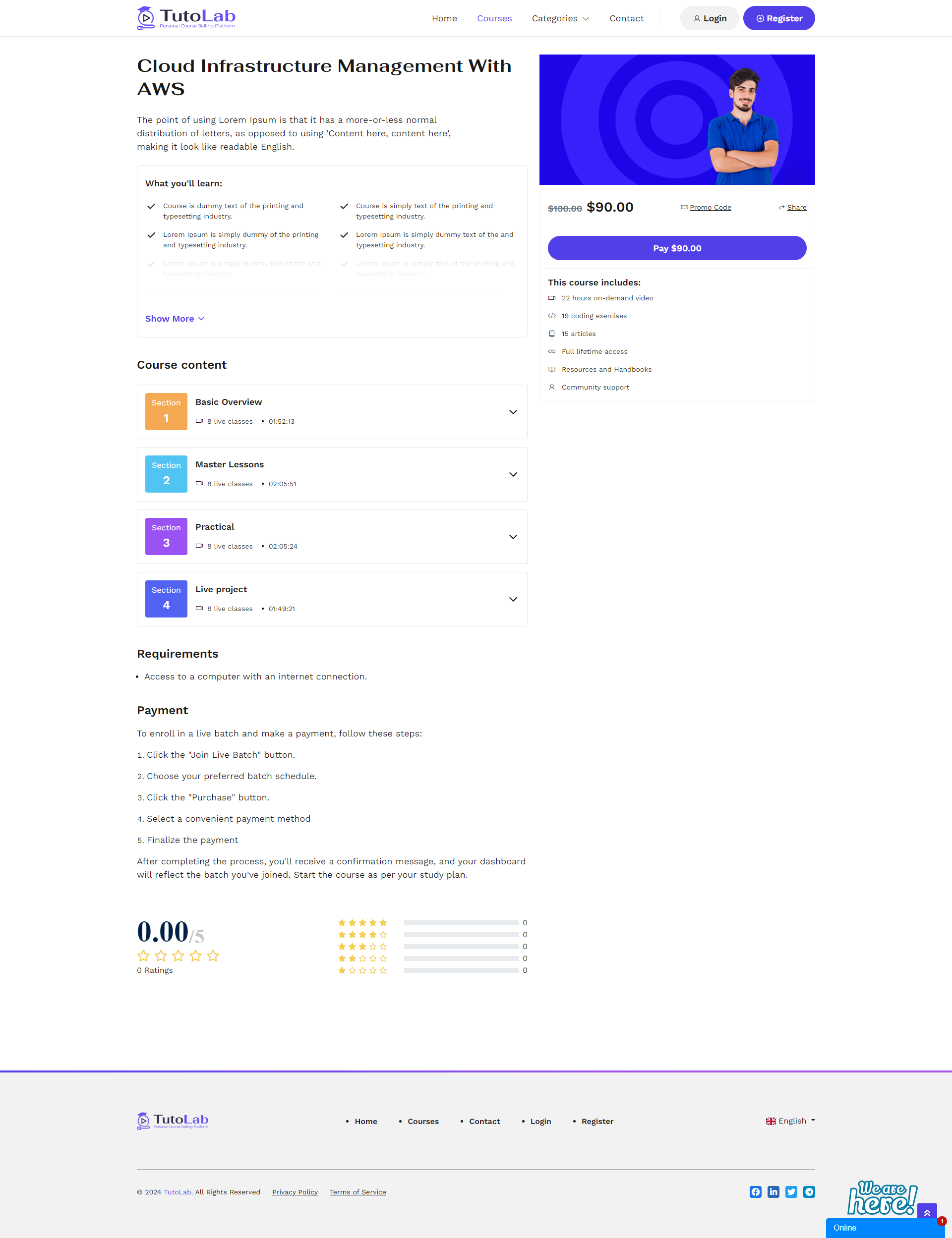 PERSONAL COURSE SELLING PLATEFORM_0