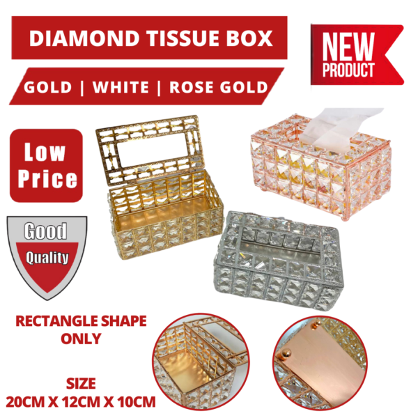 DIAMOND TISSUE BOX_0
