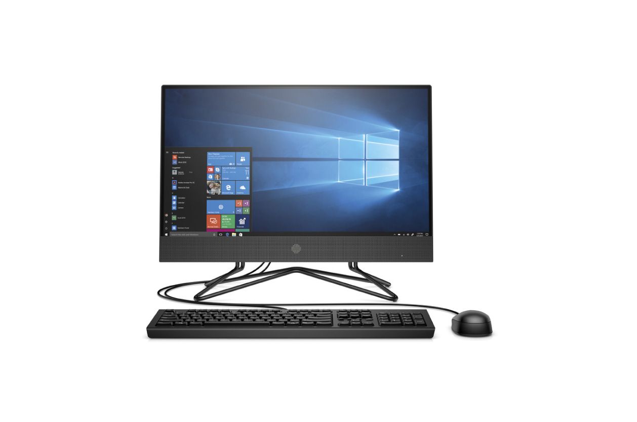 HP All-in-One 200 G4 - Intel(R) Core(TM) i3-10110U CPU - 4Gb - 1Tb 22" Full HD Blanc_1