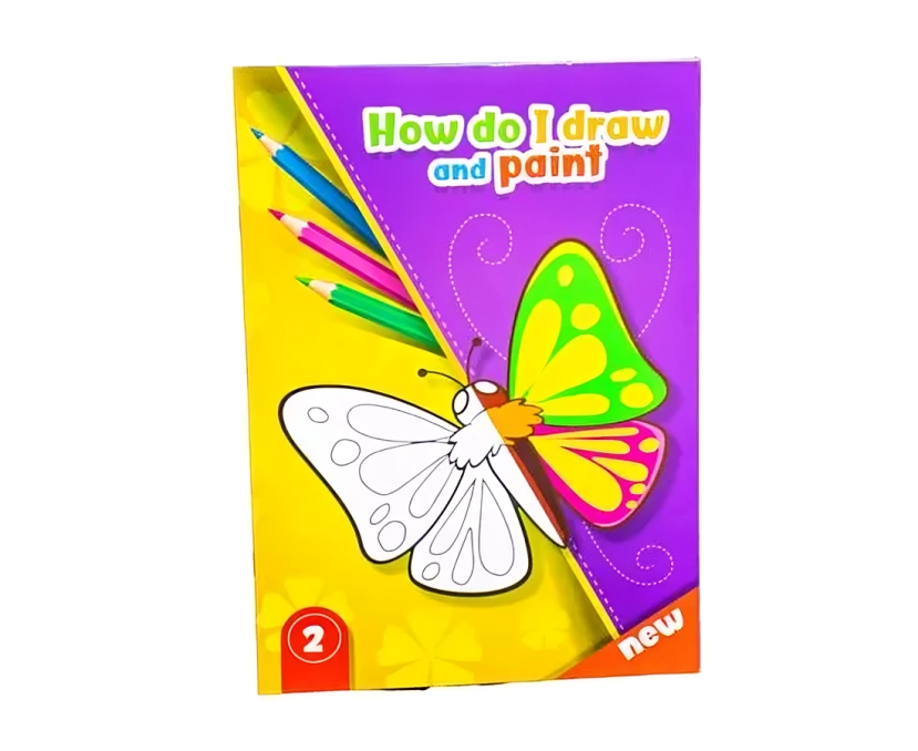كتاب كيف ارسم و ألون_0