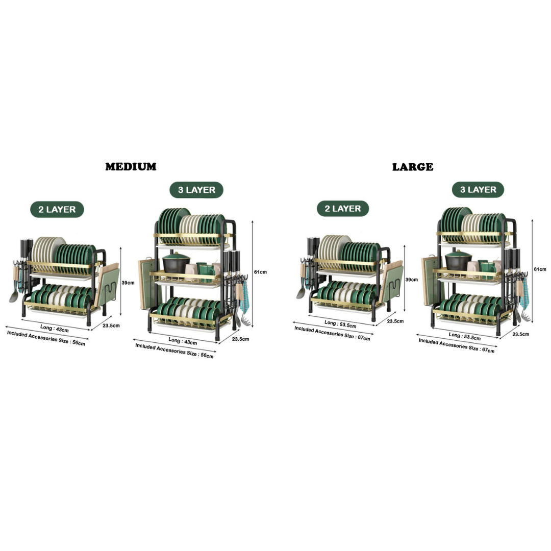 Kitchen Rack Dish Drainer_1