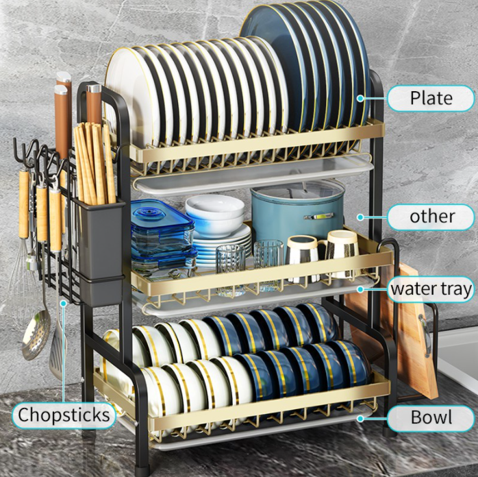 Kitchen Rack Dish Drainer_5