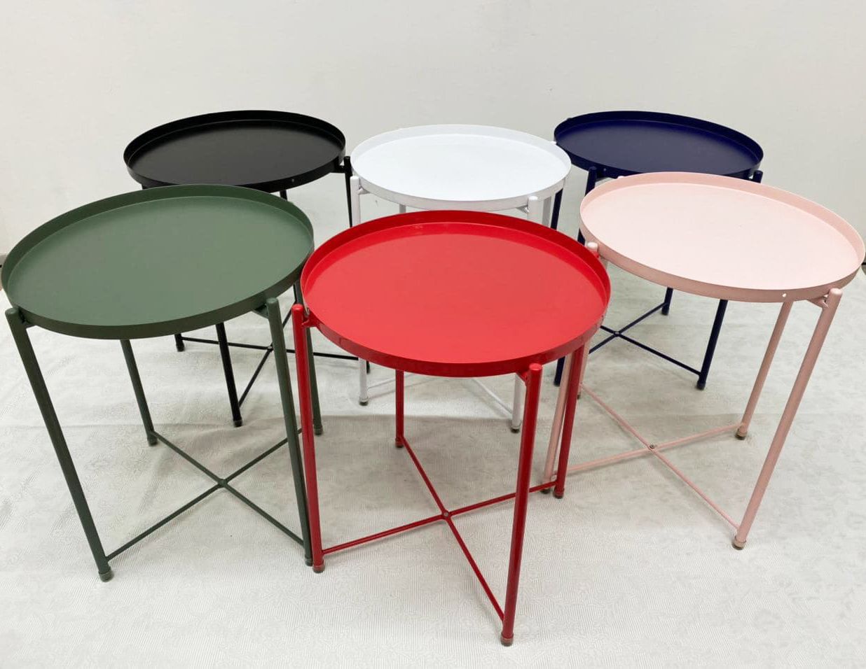 Nordic Iron Tea Table Ala IKEA_1