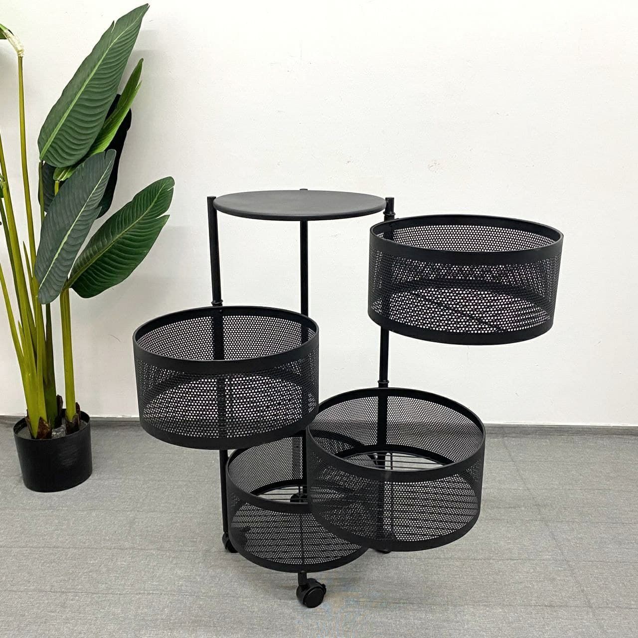 Rotating Kitchen Storage Basket ? ROUND_7