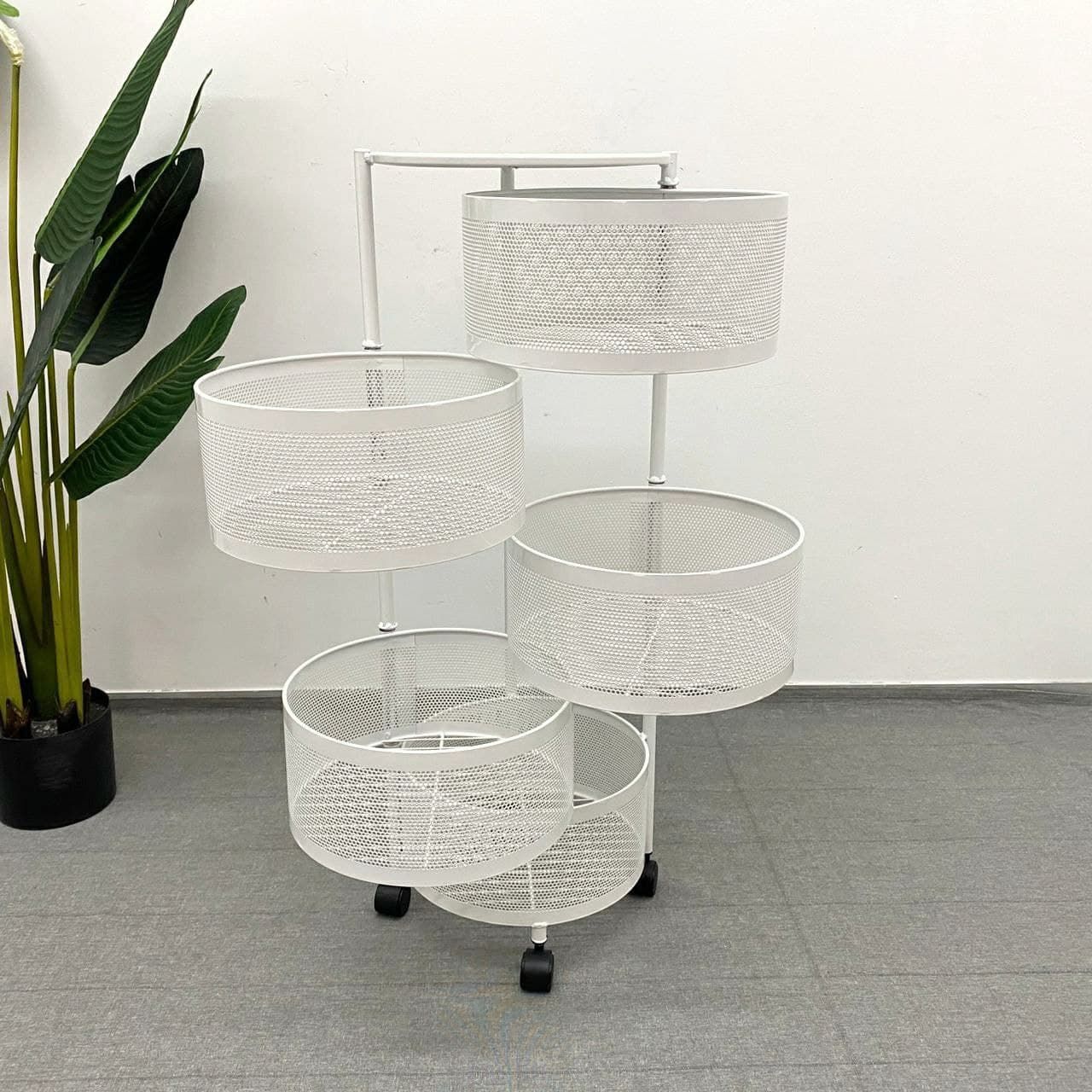 Rotating Kitchen Storage Basket ? ROUND_11