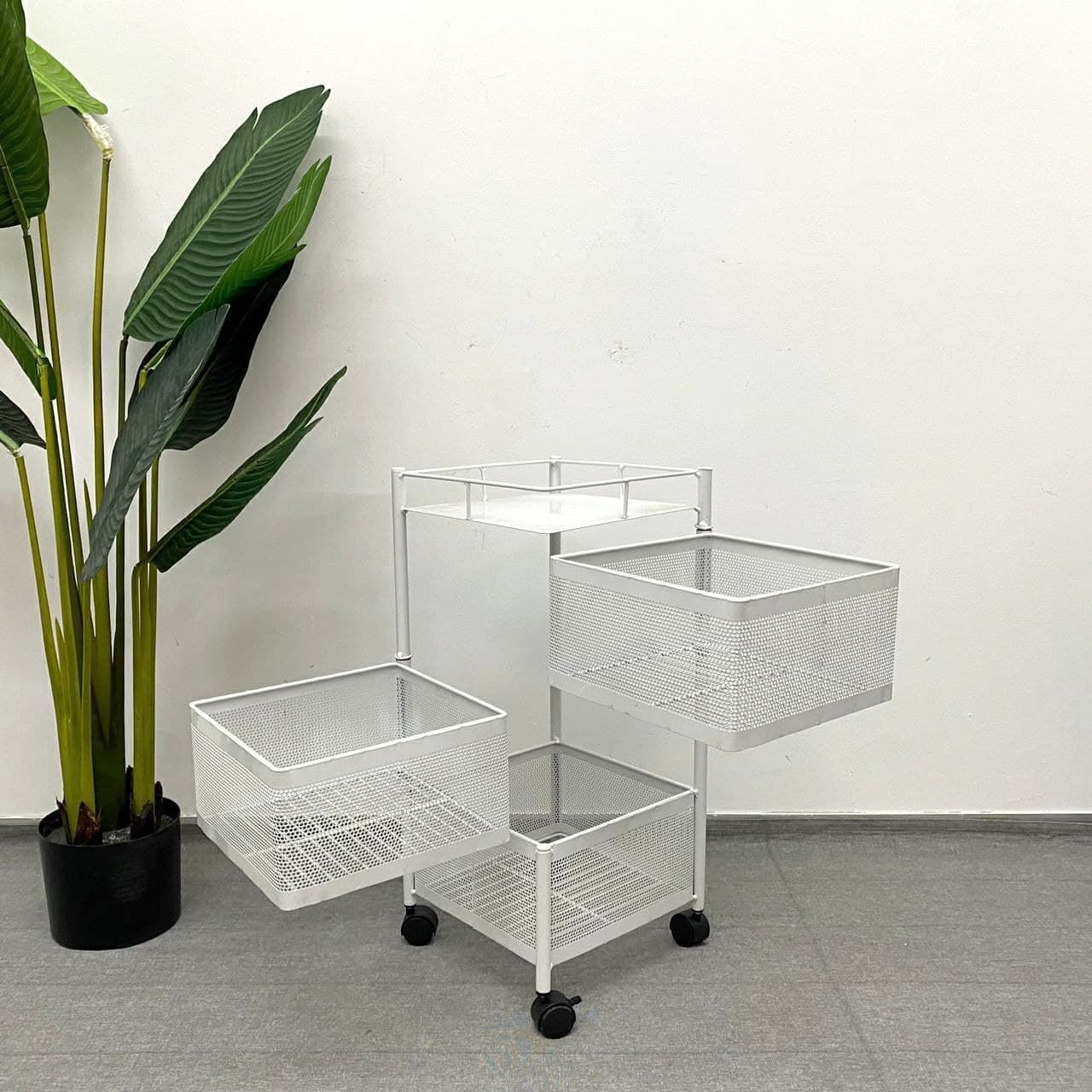 Rotating Kitchen Storage Basket Square_8