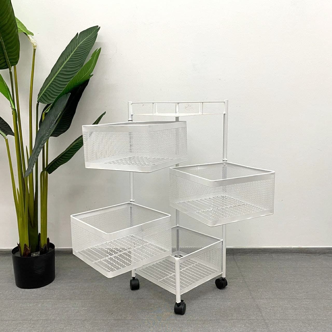 Rotating Kitchen Storage Basket Square_9