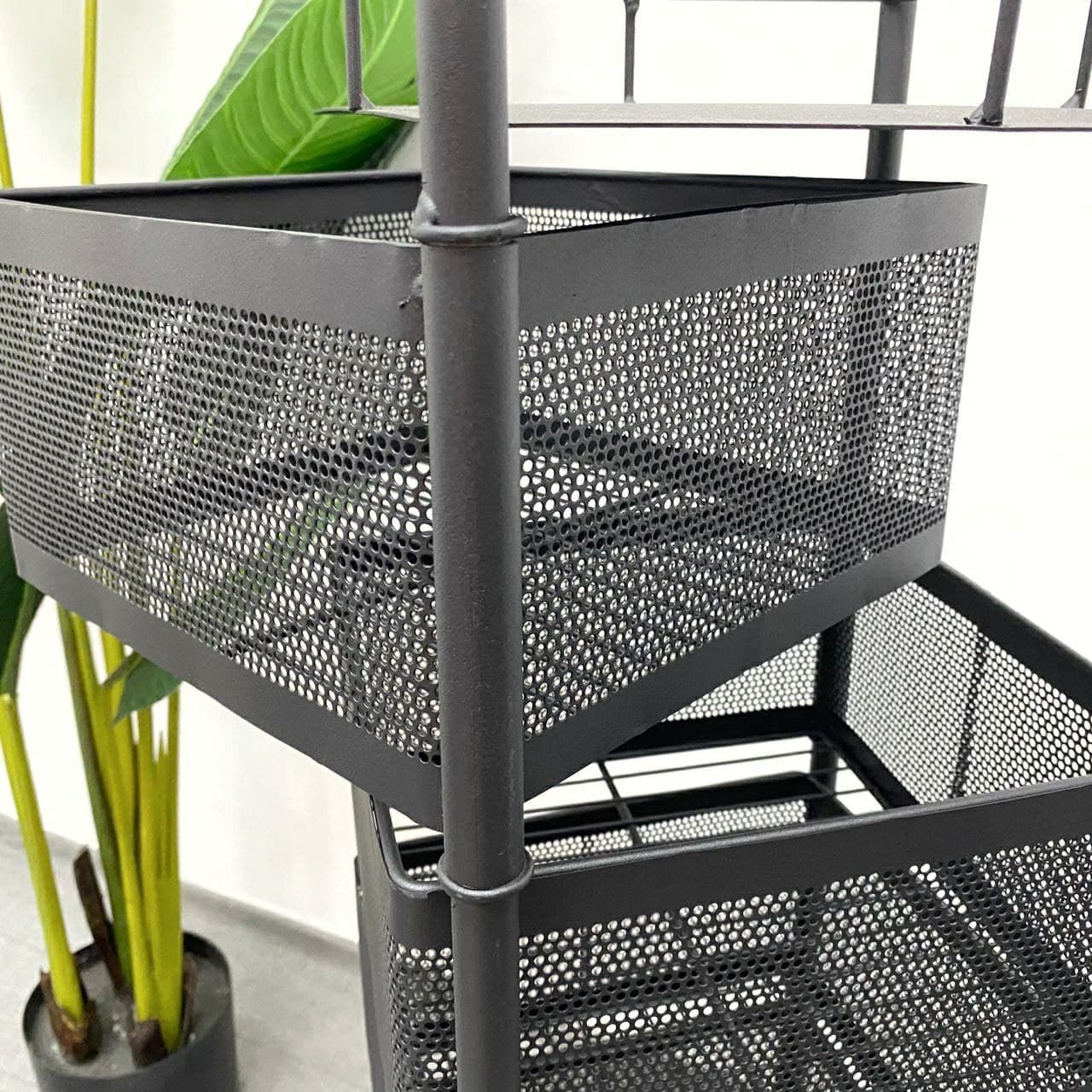 Rotating Kitchen Storage Basket Square_2
