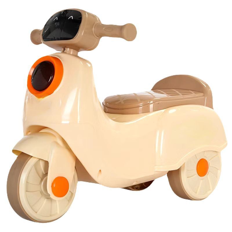 RETRO VESPA BALANCE BIKE LIGHT MUSIC_3