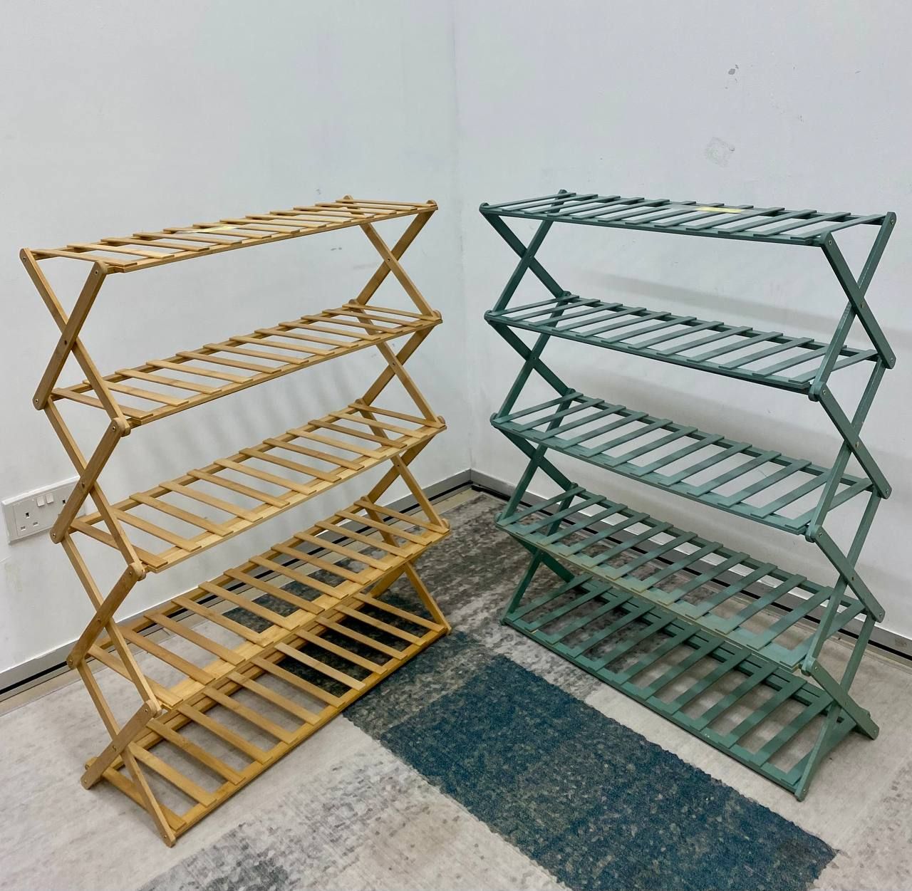 WOOD SHELF SHOE RACK_4
