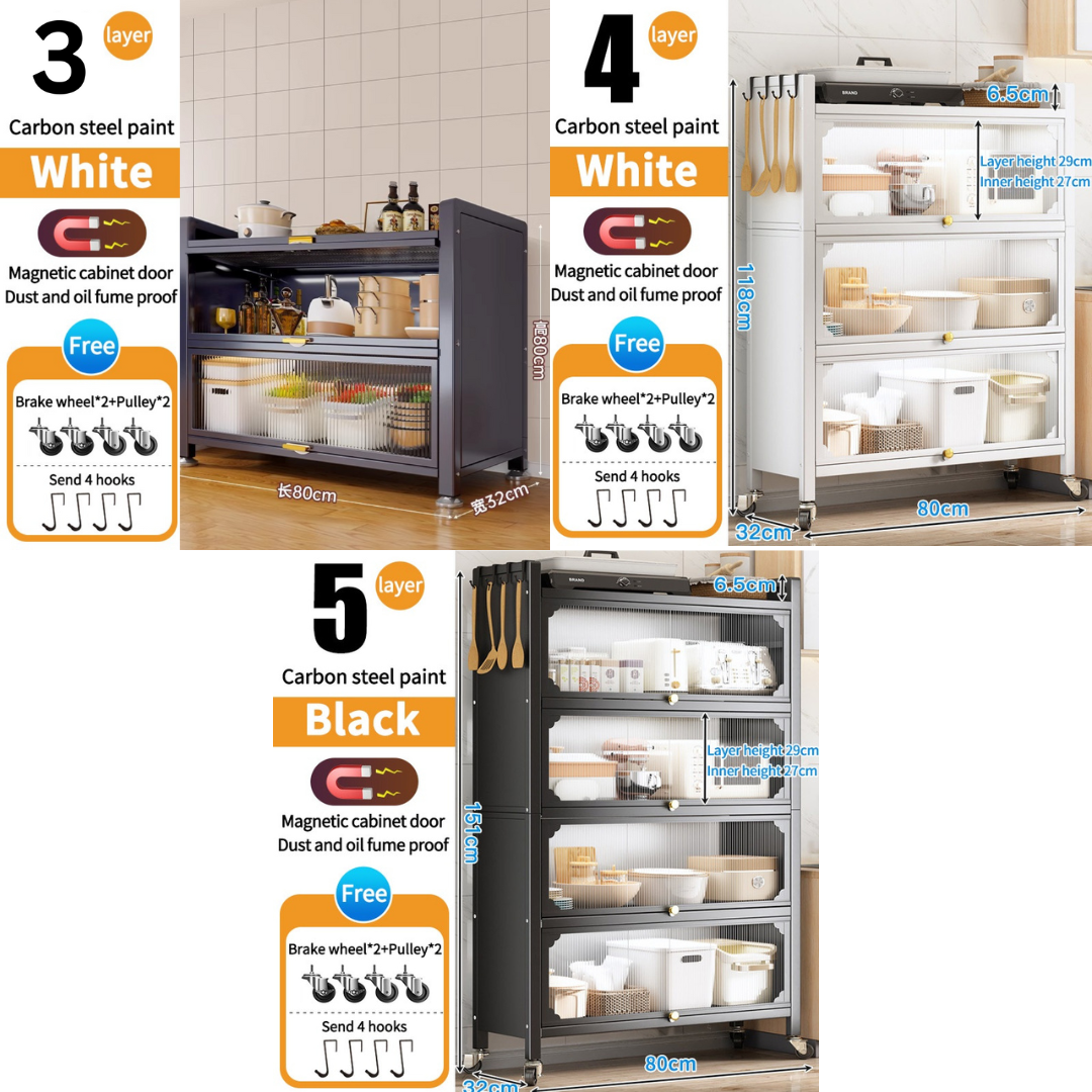 KITCHEN CABINET MICROWAVE RACK_1