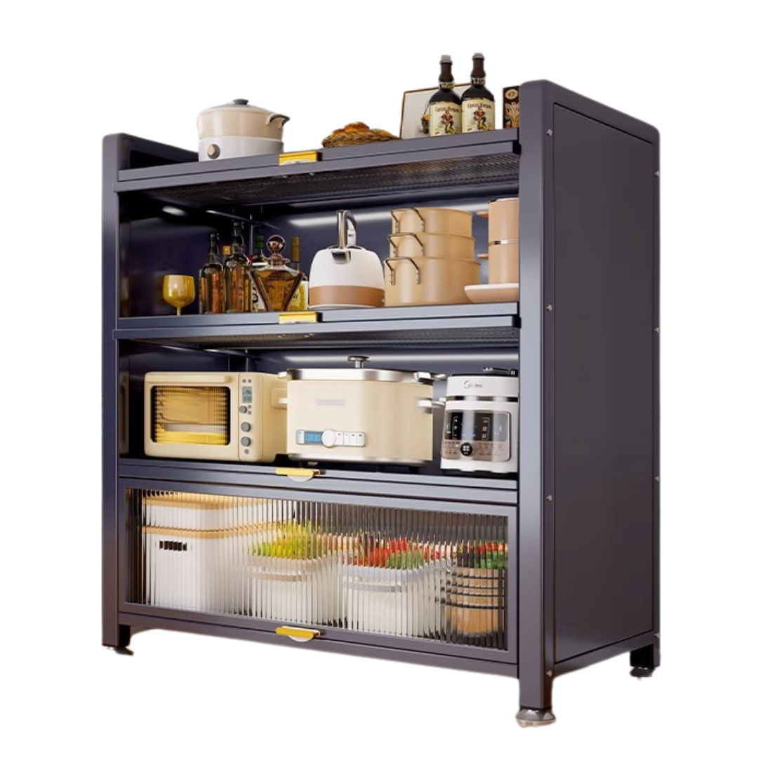 KITCHEN CABINET MICROWAVE RACK_8