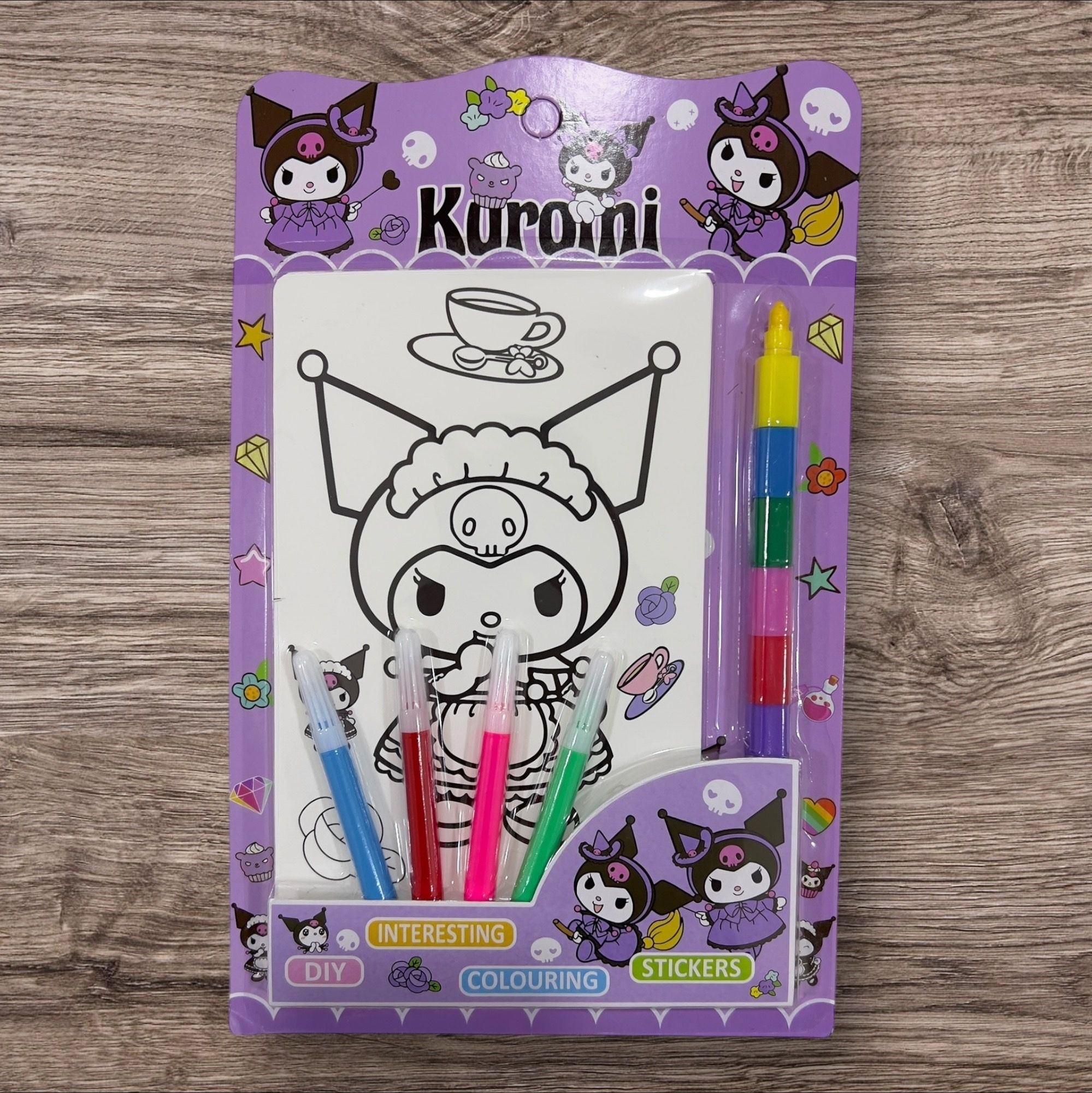 مجموعة تلوين شخصية “Kuromi_0