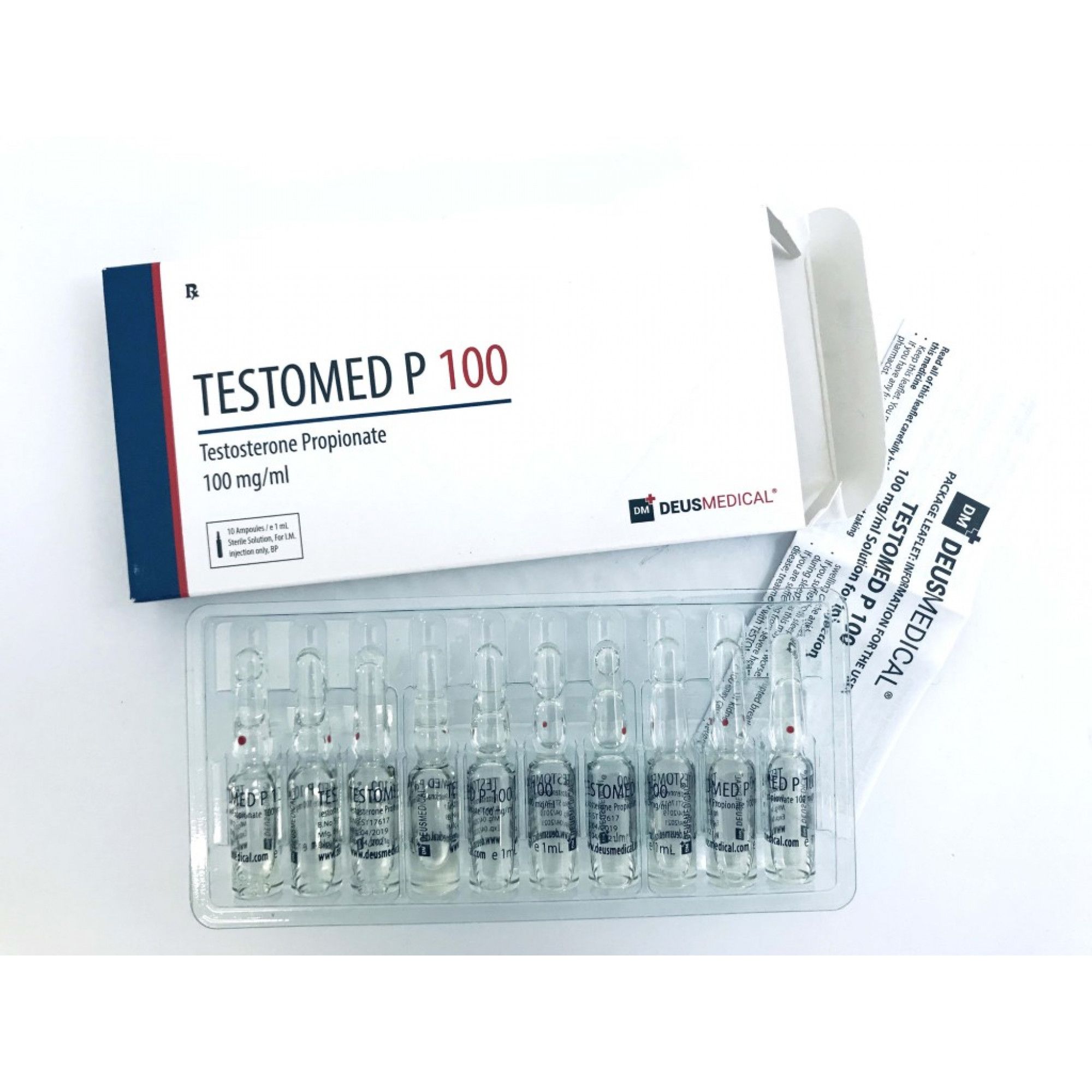 Testosterone Propionate 100 Deusmedical_0